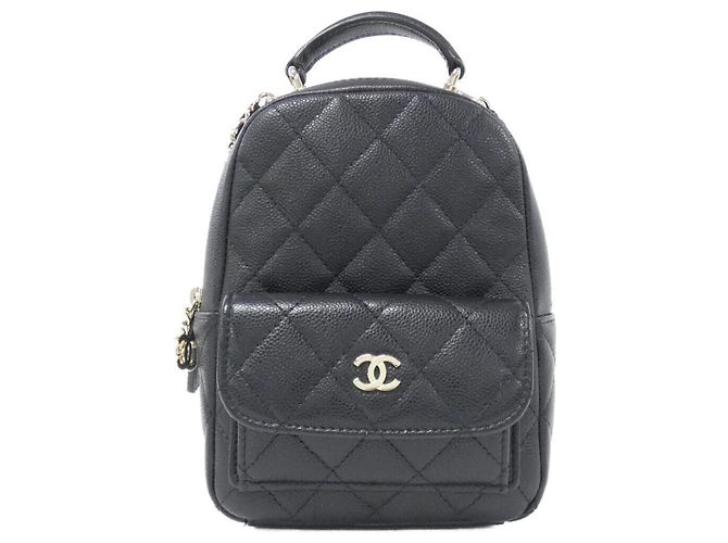 Chanel Timeless Classic Line AP3753 Rucksack Schwarz