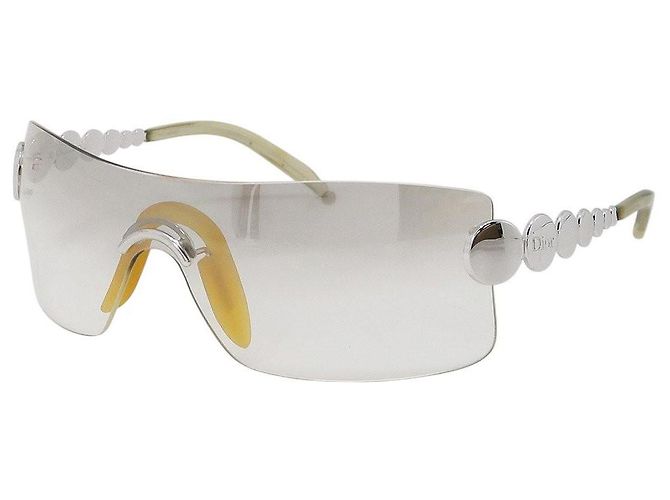 Gafas de sol sin montura Millenium con logo plateado Christian Dior Plata