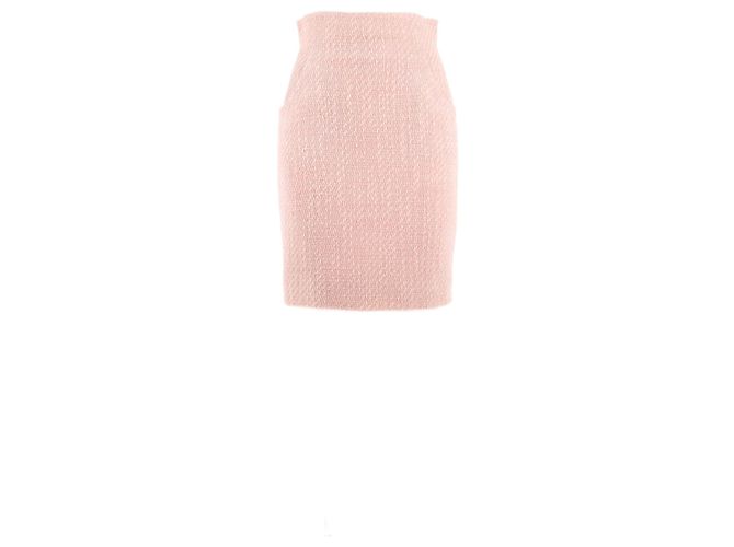 CHANEL Röcke T.FR 38 Wolle Pink