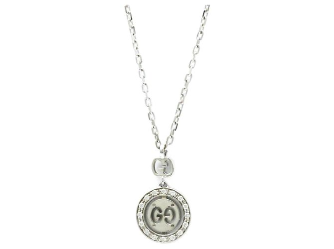 Collar de diamante Gucci Icon Toile