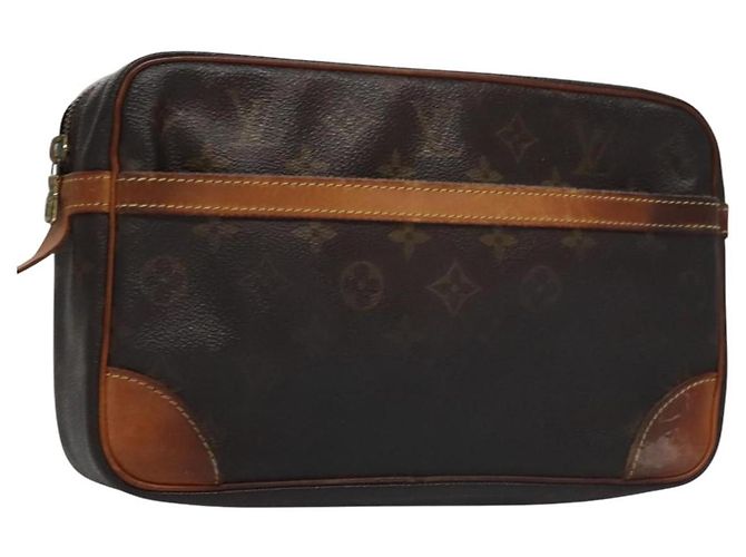 LOUIS VUITTON Clutch Compiegne 28 M51845 LV Auth ti2707 Monogramm