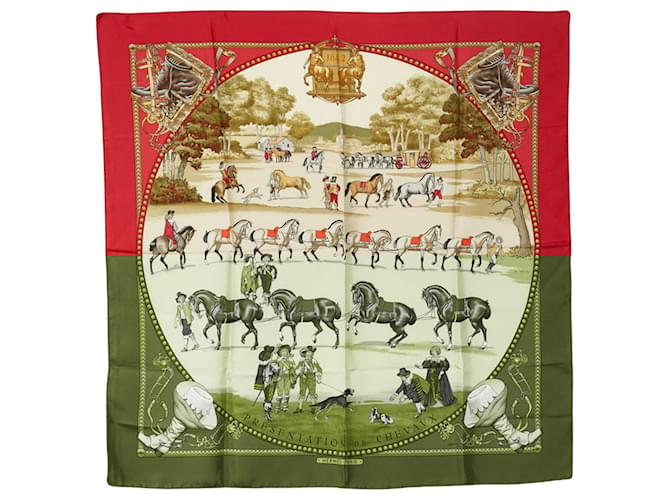 Hermès Carré 90 Multiple colors Silk  ref.2018020