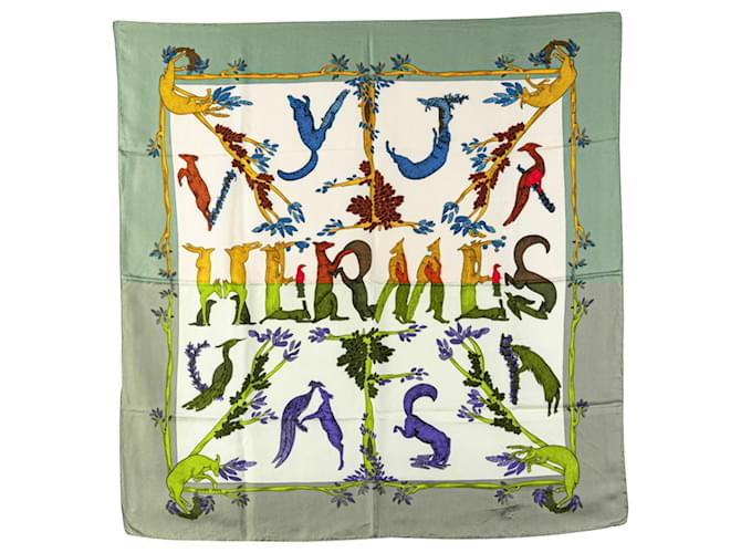 Hermès Carré 90 Multiple colors Silk  ref.2018043