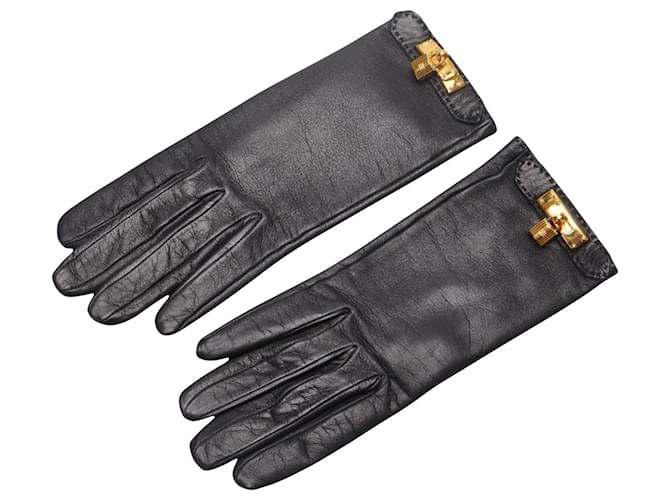 Hermès Kelly Black Leather  ref.2018148