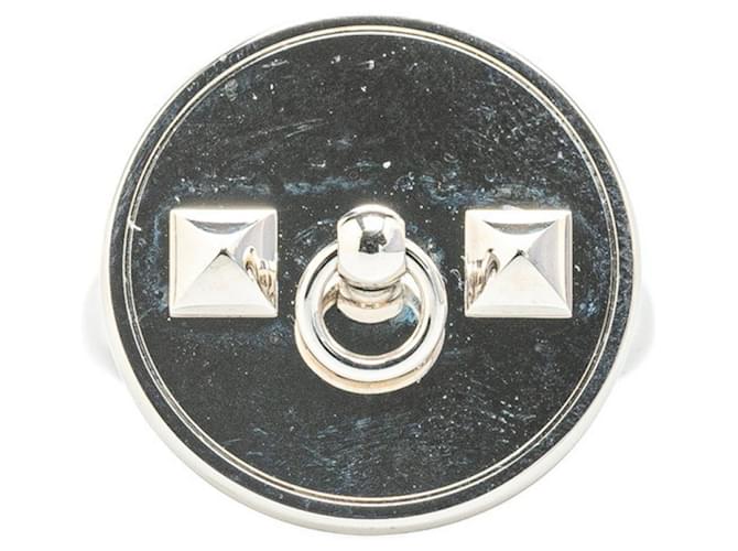 Hermès Dog Collar Silvery Metal  ref.2018157
