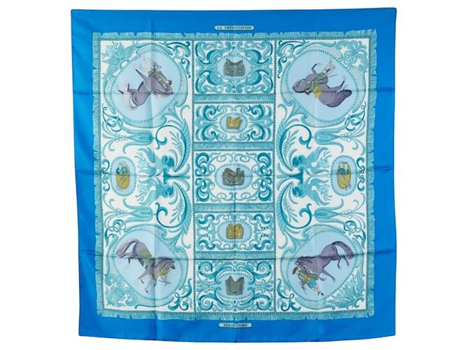 Hermès Carré 90 Multiple colors Silk  ref.2018462