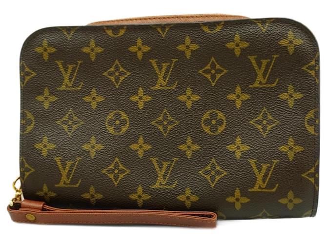 Louis Vuitton Orsay Brown Cloth  ref.2018735