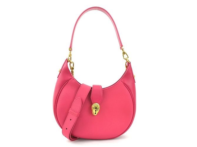 Bulgari Bolsa de ombro de couro Serpenti da Bvlgari
