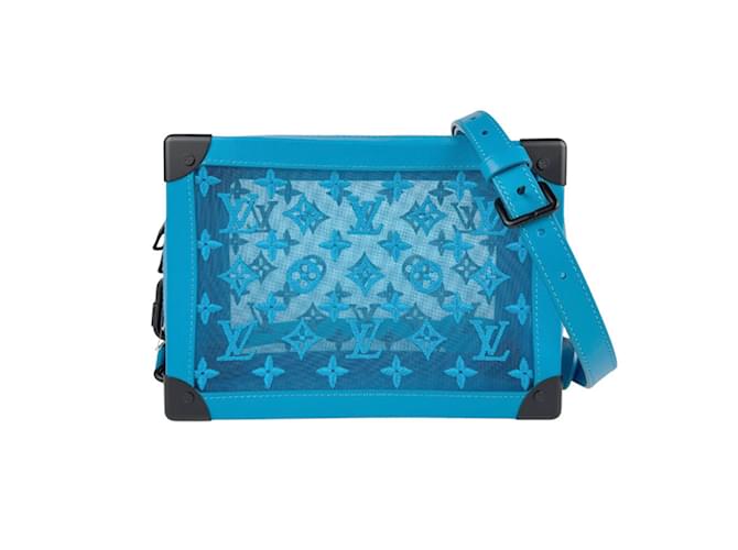 Louis Vuitton Turquoise Mesh Shoulder Bag  ref.2019694