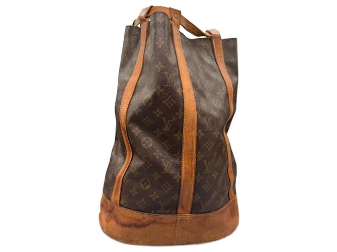 Louis Vuitton Sac à épaule Randonnee GM Monogram Marron