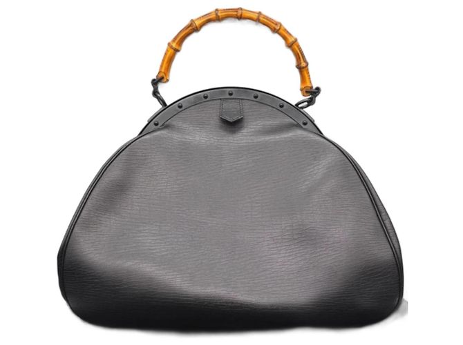 Gucci Tom Ford Bamboo Sac à Main Noir