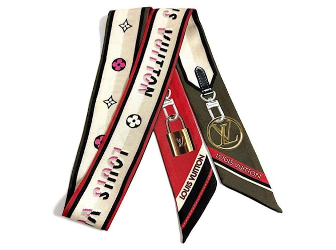Louis Vuitton Scarf Bandana Bandeau BB Trompe L'oeil Silk  ref.2020279