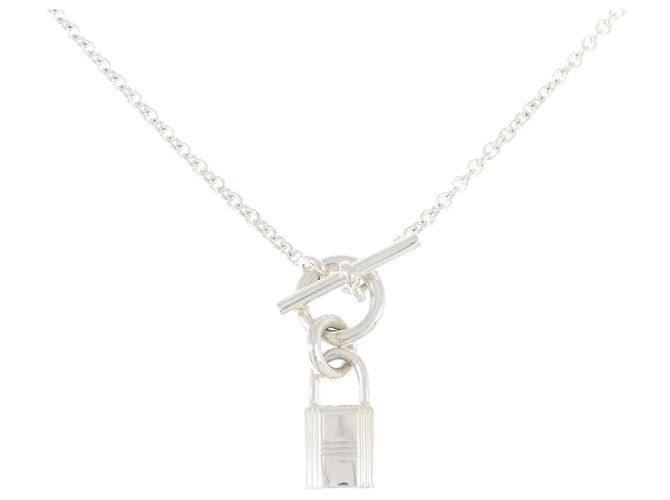 Hermès Hermes Amulet Padlock Necklace 