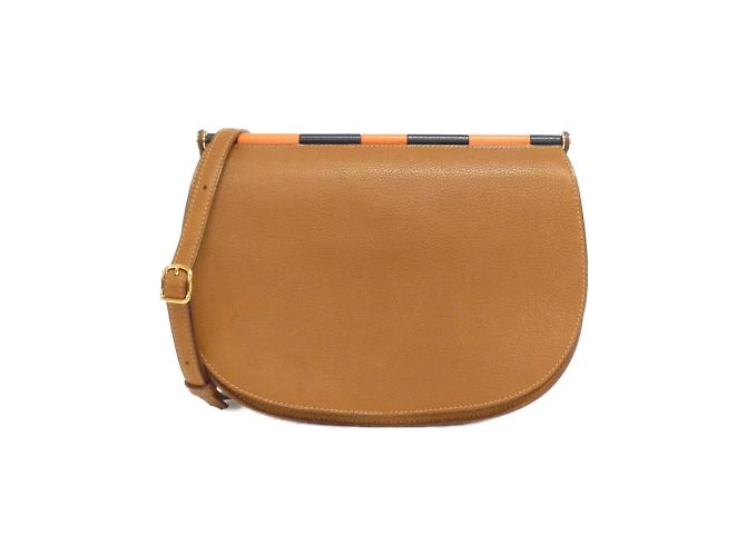 Hermès Borsa a Spalla HERMES SAUT HERMES Rosso Arancione