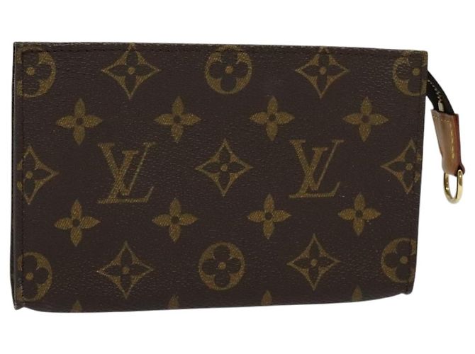 LOUIS VUITTON Monogram Bucket PM Bolsa de Accesorios LV Auth hk2005 Monograma