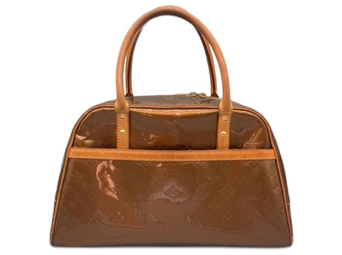 Sac à main Louis Vuitton Tompkins Square Monogramme Cuir Verni