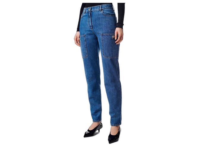 CHANEL Jean sublime Coco Button T36 / P7331V65335 Blau