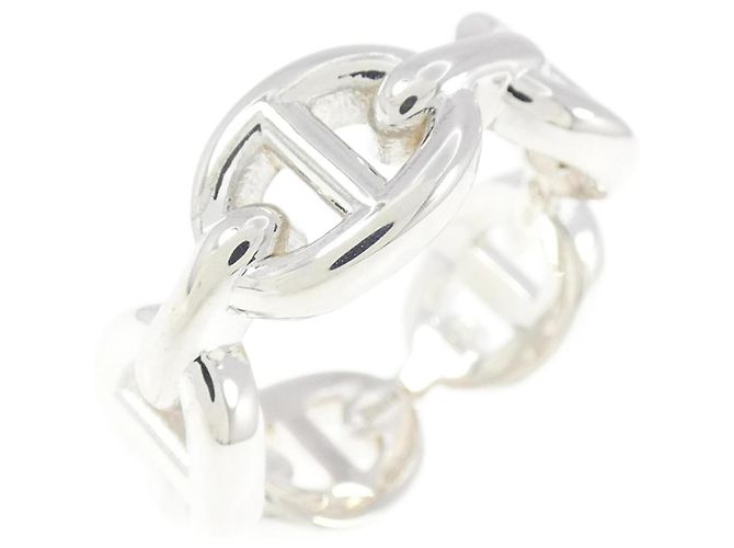 Hermès Hermes Chaine d'Ancre Anchaine Ring Silver