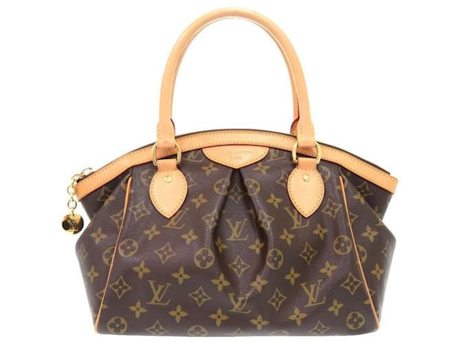 Louis Vuitton Tivoli Brown Cloth  ref.2021377