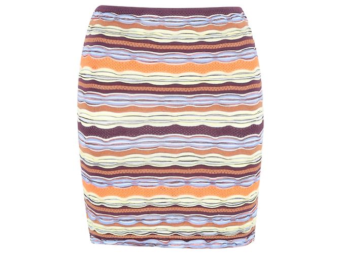 Falda lápiz mini Missoni en algodón multicolor