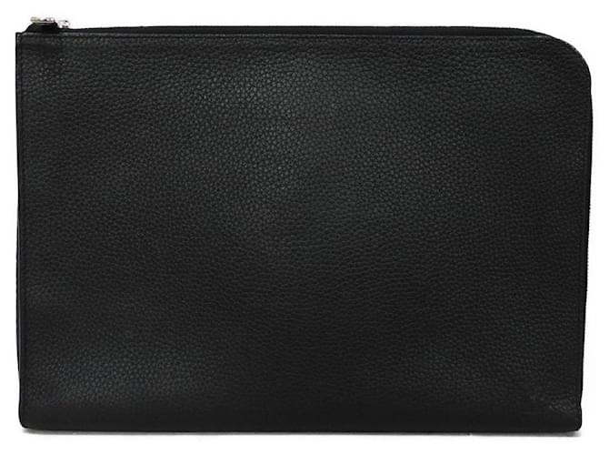 Louis Vuitton Pochette Jour GM NM Clutch M67768 Black Leather  ref.2021733