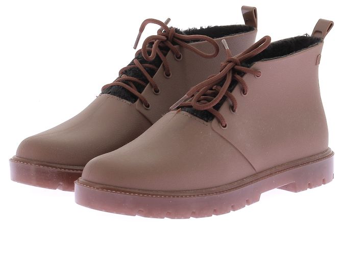 Botines MELISSA T.EU 39 Plástico Castaño