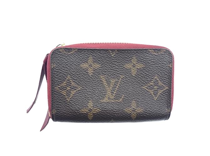 Louis Vuitton Fuchsia Monogram Card Case Fuschia Patent leather  ref.2022984