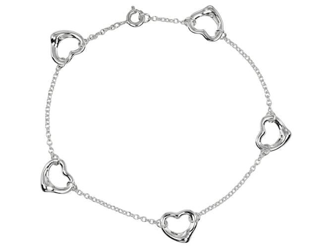Tiffany & Co Coração Aberto Prata Prata  ref.2023033