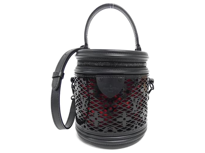 Louis Vuitton Cannes Preto Couro  ref.2023409