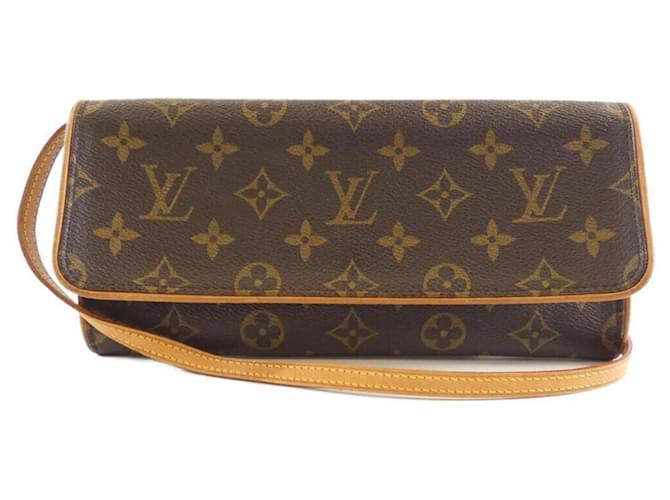 Louis Vuitton Twin Brown Cloth  ref.2023825