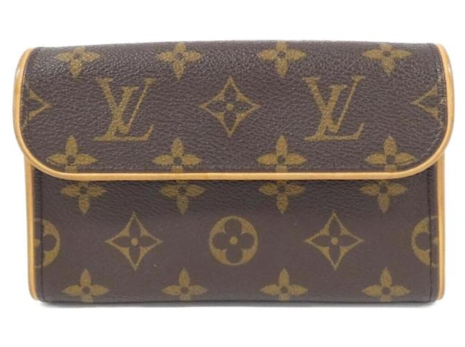 Louis Vuitton Florentine Brown Cloth  ref.2023964