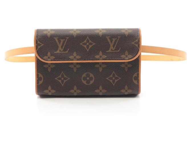 Louis Vuitton Florentine Marrom Lona  ref.2023931