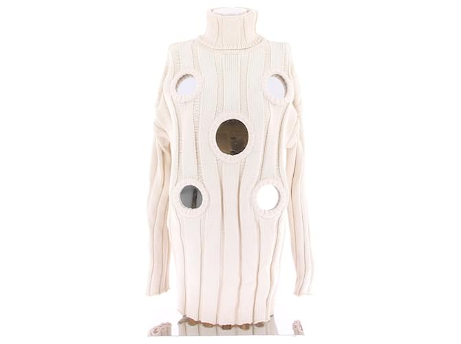 Autre Marque AREA Knitwear T.International S Cotton Beige  ref.2024953