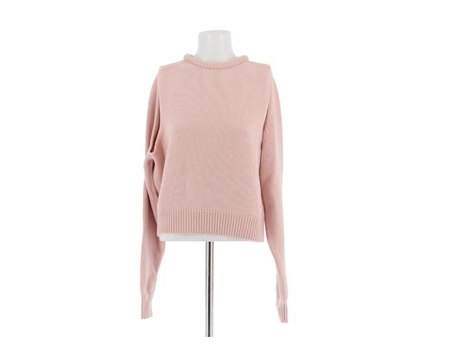 Autre Marque NON SIGNE / UNSIGNED Knitwear T.International XS Wool Pink  ref.2024963