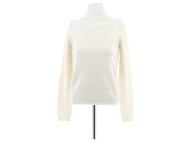 LORENA ANTONIAZZI Strickwaren T.FR 36 Wolle Weiß