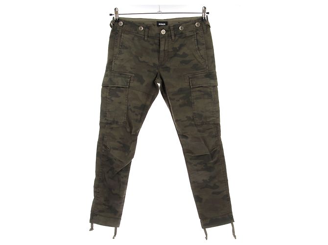 Pantalones HUDSON T.US 24 Algodón Caqui