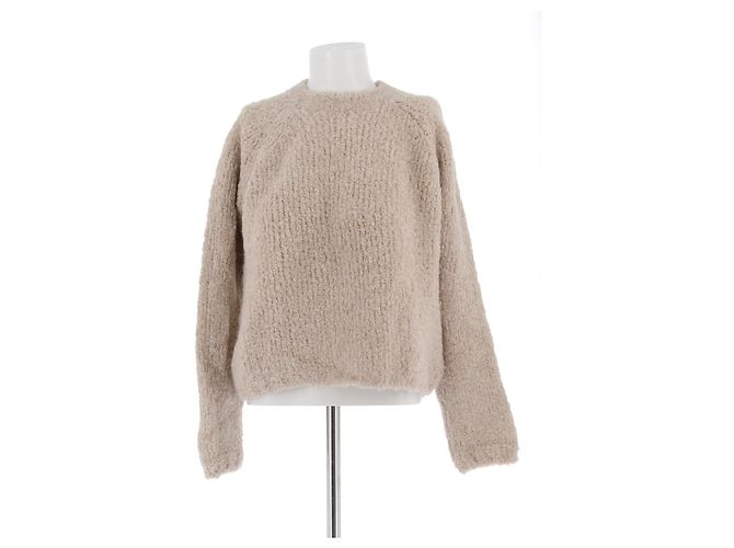 Autre Marque TAK ORI Strickwaren T.International S Wolle Beige