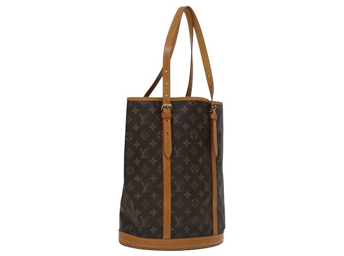 LOUIS VUITTON Bolsa de Hombro Monogram Bucket GM M42236 LV Auth yk16923 Monograma