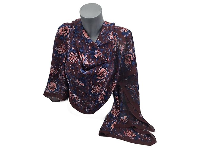 Stola in seta multicolore Burberry