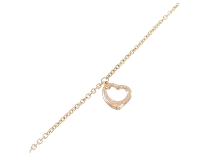 Tiffany & Co Pulseira charm Open Heart da Tiffany Rosa  ref.2028769