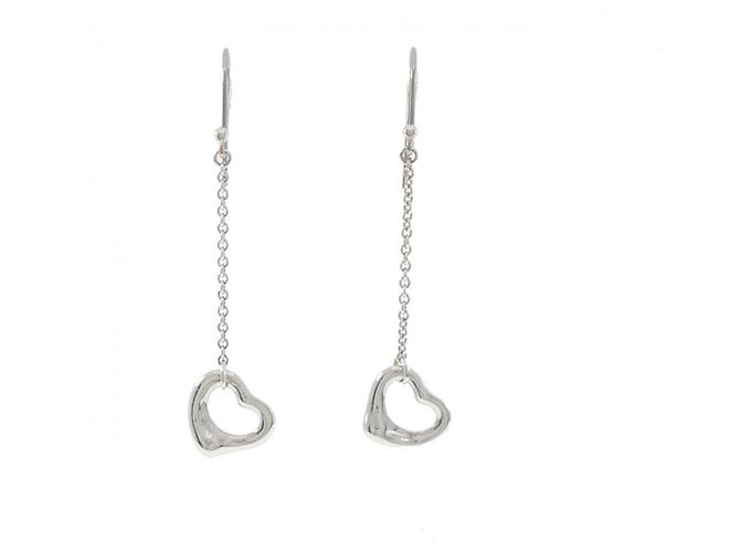 Elsa Peretti Tiffany & Co Orecchini a pendente Open Heart Tiffany