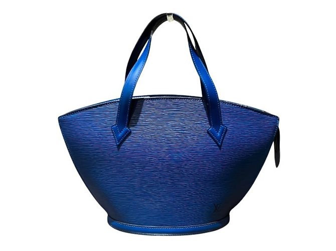 Sac à main Epi Saint Jacques de Louis Vuitton Bleu