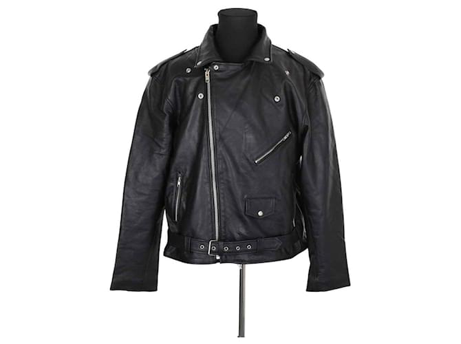 Autre Marque Leather jacket Black  ref.2030156