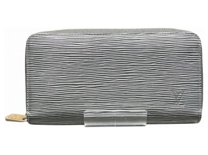 Louis Vuitton Epi Zippy Wallet M61857 Black Leather  ref.2030273