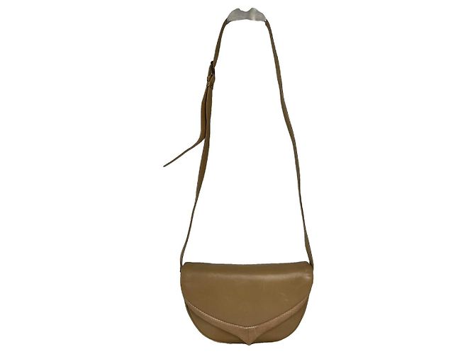 Sac à main en cuir marron Givenchy Infinity