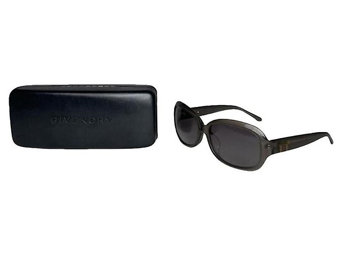 Occhiali da sole in plastica nera Givenchy Nero