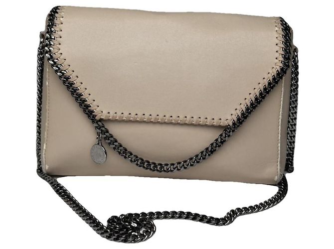 Stella Mc Cartney Bolsa de couro rosa Falabella da Stella McCartney