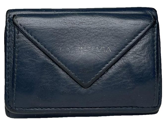 Everyday Borsa in pelle blu navy Balenciaga