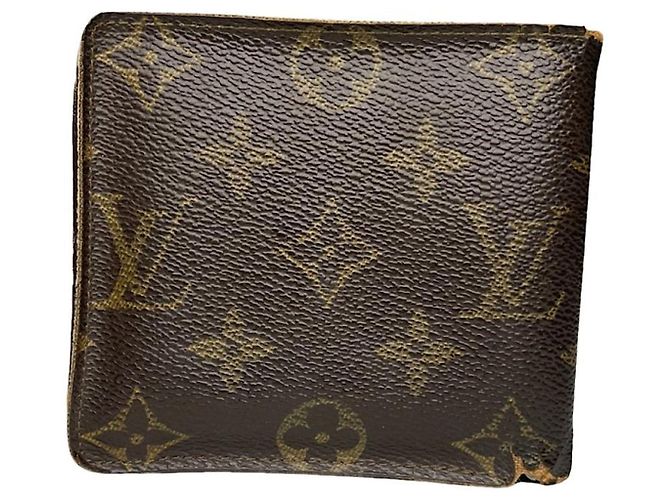 Louis Vuitton Brown Leather Purse