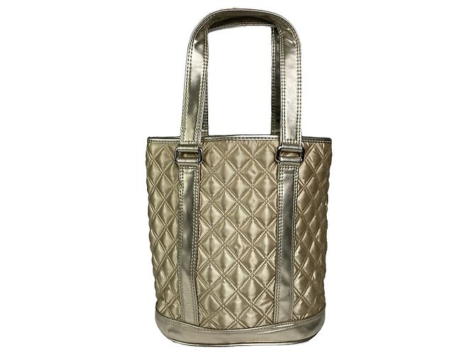 Bolsa de couro dourada Marc by Marc Jacobs Dourado